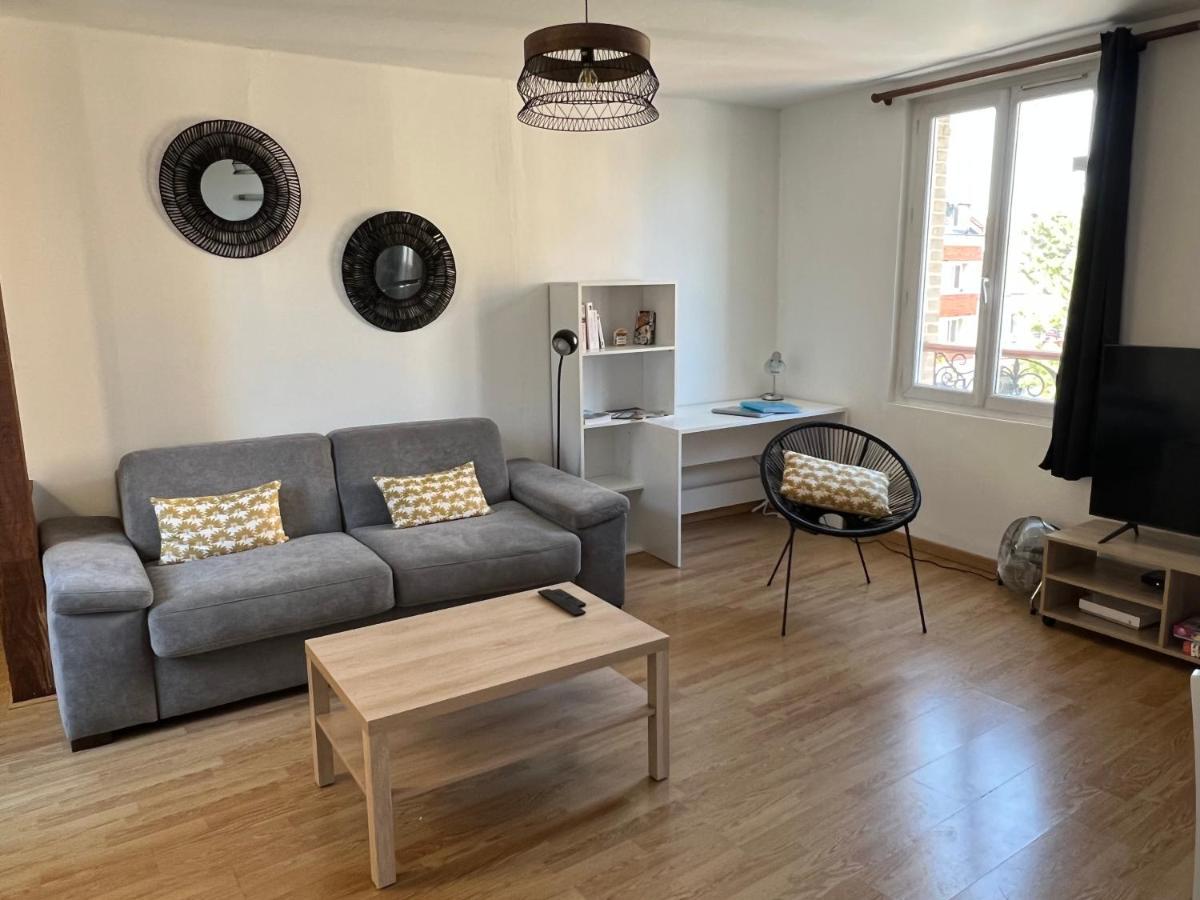 Beau 2 Pieces Quartier Brindeau A 10 Min A Pied Des Docks Et 20 Min De La Gare - Les Appartements Oceane Le Havre Luaran gambar